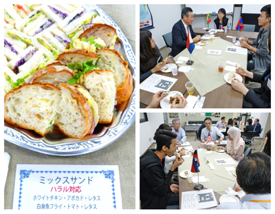 日外協職員との昼食会